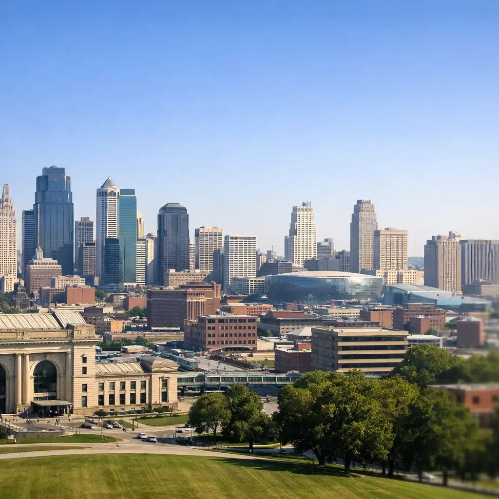 Missouri road and landscape
